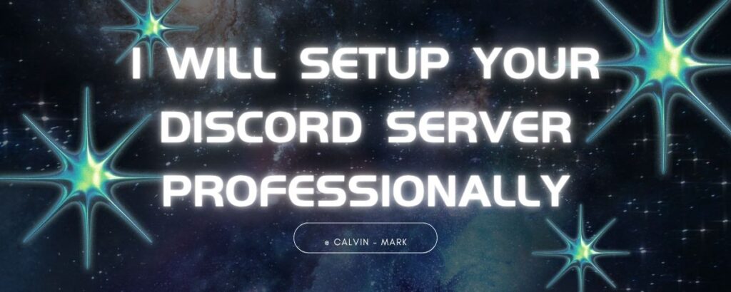I will setup your discord server professionally