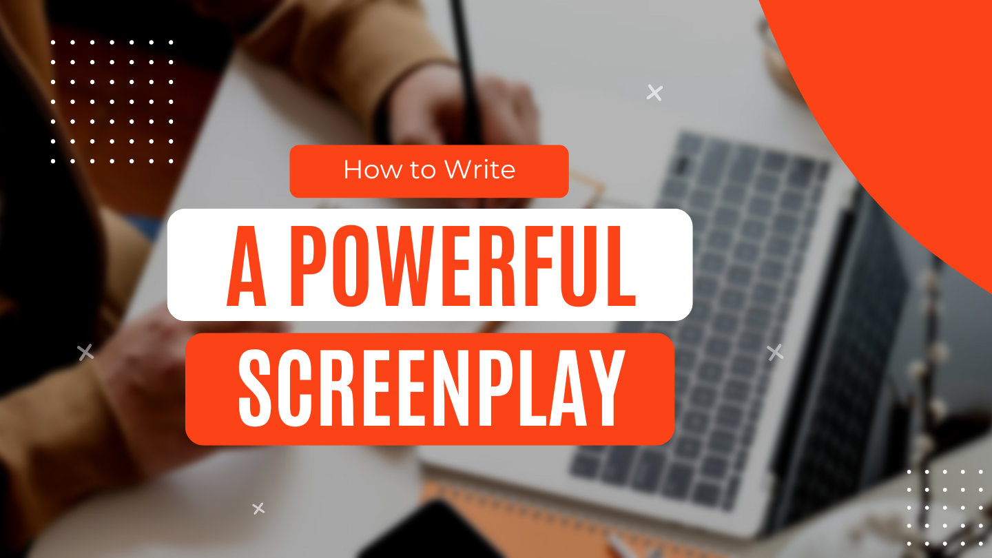 Orange Modern Minimal Blog Writing YouTube Thumbnail