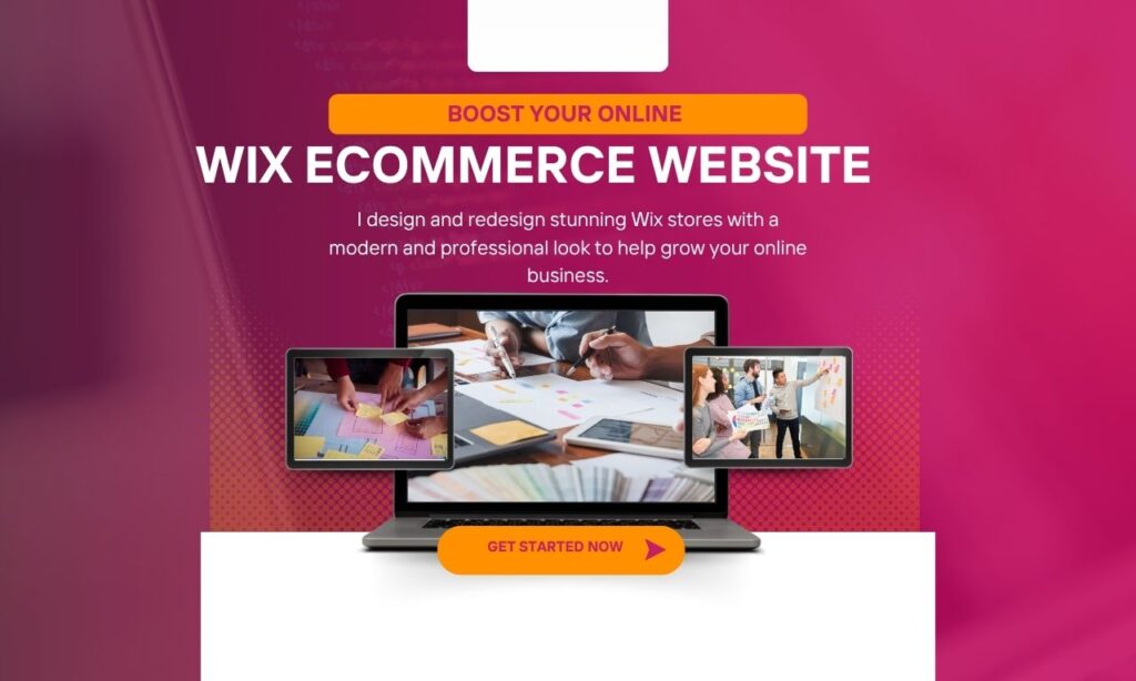 I will design or redesign your Wix eCommerce website with a modern and professional look​