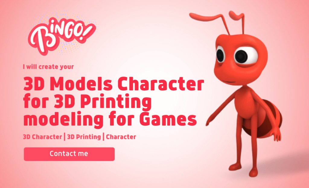 I will design a 3D model optimized for 3D printing