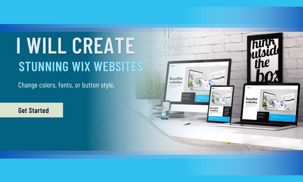 I will design or redesign wix website, develop wix landing page, wix studio website