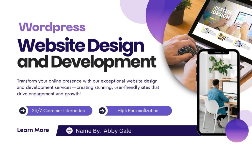 I will Design your Real State or Corporate Business Website in WordPress​
