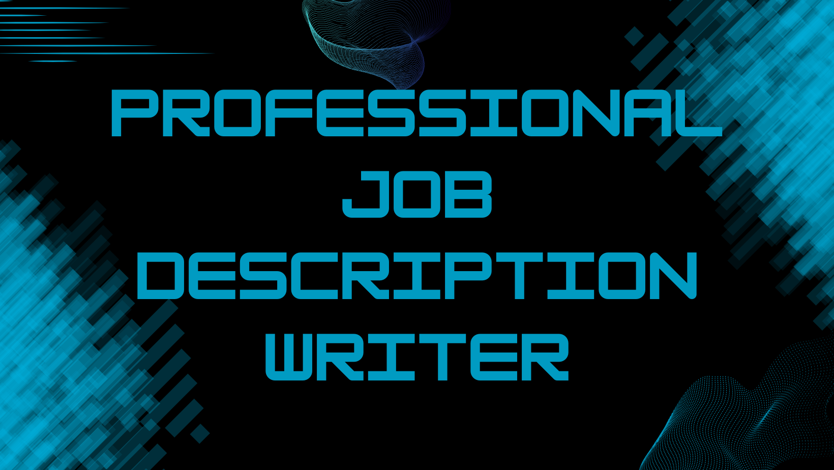 Blue & Black Futuristic Technology Facebook Cover