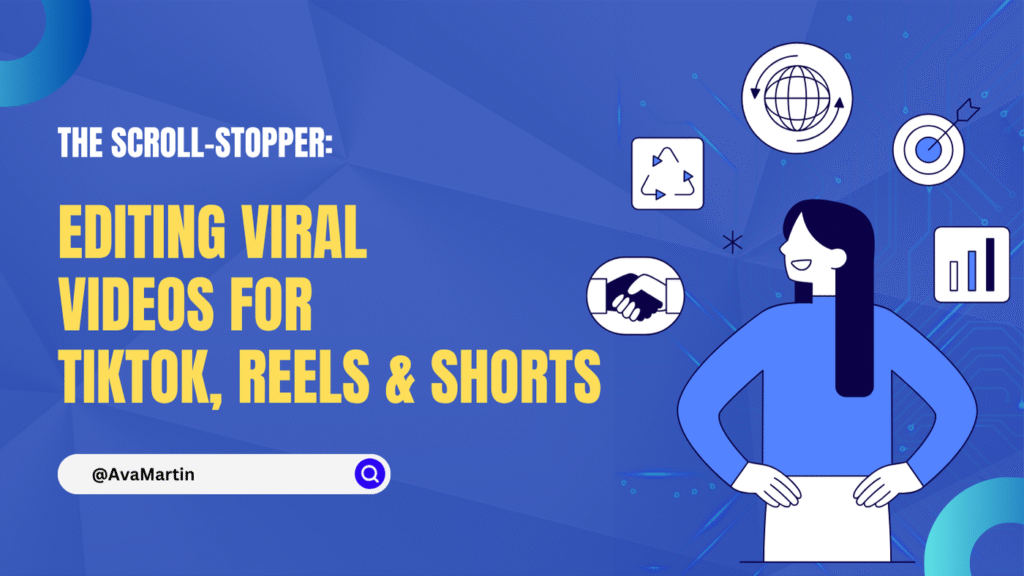 I will edit short form video for tiktok, reels and youtube shorts
