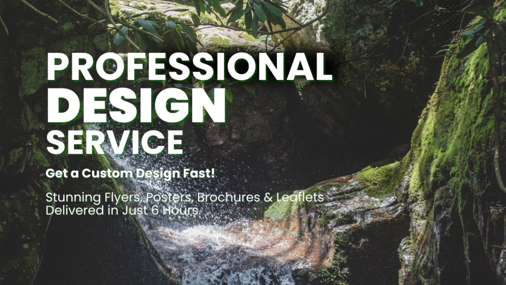 I will design a flyer, poster, brochure, or leaflet and deliver within 6 hours.