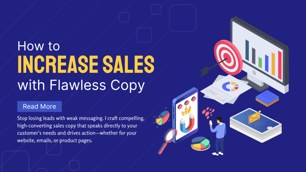 I will write flawless sales copy